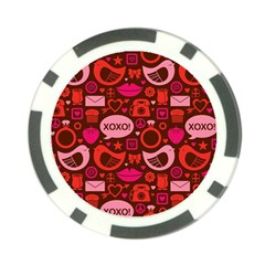 Xoxo! Poker Chip Card Guard by Nexatart