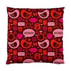 Xoxo! Standard Cushion Case (one Side) by Nexatart