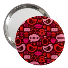 Xoxo! 3  Handbag Mirrors by Nexatart