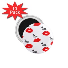 Smooch Pattern Design 1 75  Magnets (10 Pack)  by Nexatart