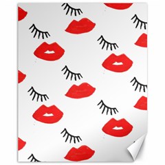 Smooch Pattern Design Canvas 11  X 14   by Nexatart