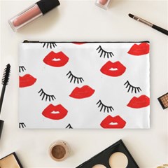 Smooch Pattern Design Cosmetic Bag (large)  by Nexatart