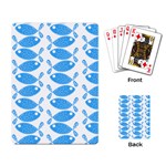 Fish Pattern Background Playing Card Back