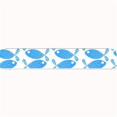 Fish Pattern Background Small Bar Mats by Nexatart