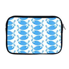 Fish Pattern Background Apple Macbook Pro 17  Zipper Case