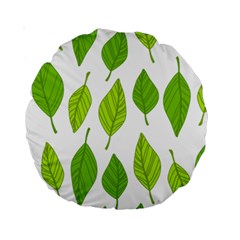 Spring Pattern Standard 15  Premium Round Cushions by Nexatart