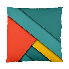 Color Schemes Material Design Wallpaper Standard Cushion Case (one Side) by Nexatart