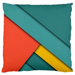 Color Schemes Material Design Wallpaper Standard Flano Cushion Case (two Sides) by Nexatart