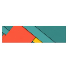 Color Schemes Material Design Wallpaper Satin Scarf (oblong) by Nexatart