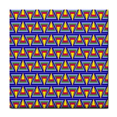 Seamless Prismatic Pythagorean Pattern Tile Coasters by Nexatart