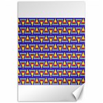 Seamless Prismatic Pythagorean Pattern Canvas 24  x 36  23.35 x34.74  Canvas - 1