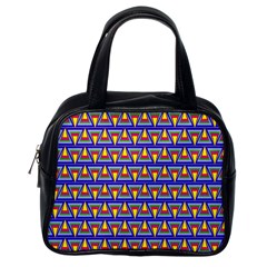 Seamless Prismatic Pythagorean Pattern Classic Handbags (one Side) by Nexatart