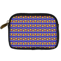 Seamless Prismatic Pythagorean Pattern Digital Camera Cases by Nexatart