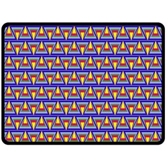 Seamless Prismatic Pythagorean Pattern Double Sided Fleece Blanket (large)  by Nexatart