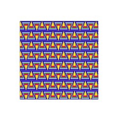 Seamless Prismatic Pythagorean Pattern Satin Bandana Scarf by Nexatart