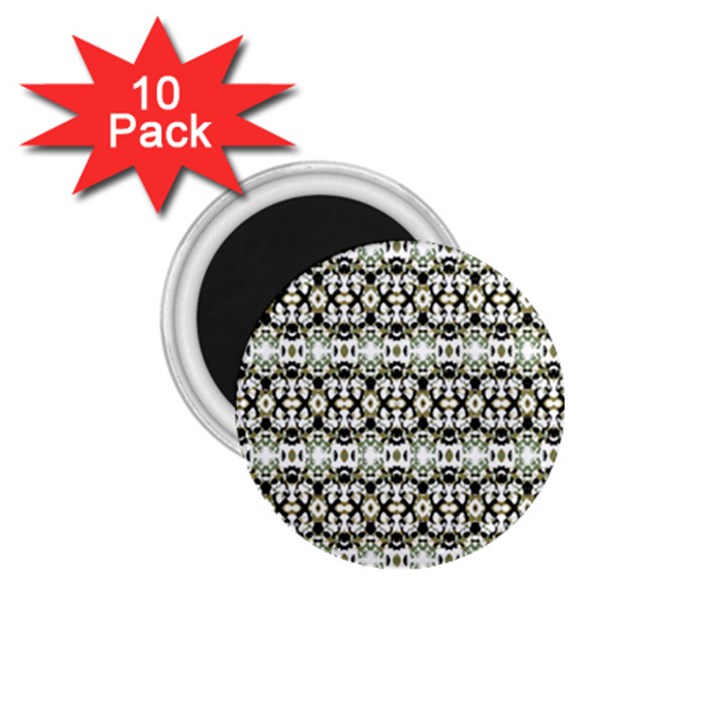 Abstract Camouflage 1.75  Magnets (10 pack) 