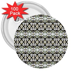 Abstract Camouflage 3  Buttons (100 Pack)  by dflcprints