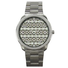 Abstract Camouflage Sport Metal Watch by dflcprints