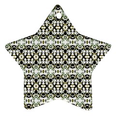 Abstract Camouflage Star Ornament (two Sides) by dflcprints