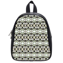 Abstract Camouflage School Bags (small)  by dflcprints