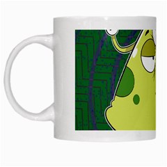 The Most Ugly Alien Ever White Mugs by Catifornia