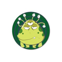 The Most Ugly Alien Ever Magnet 3  (round) by Catifornia