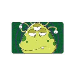 The Most Ugly Alien Ever Magnet (name Card) by Catifornia