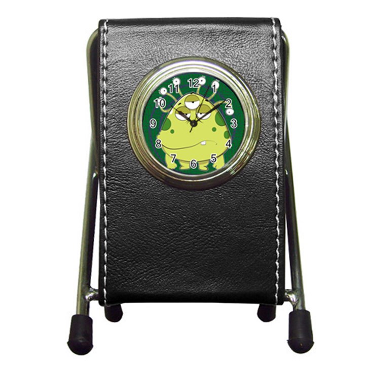 The Most Ugly Alien Ever Pen Holder Desk Clocks