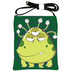 The Most Ugly Alien Ever Shoulder Sling Bags by Catifornia