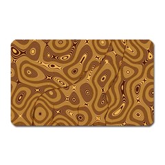 Giraffe Remixed Magnet (rectangular) by Nexatart