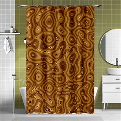 Giraffe Remixed Shower Curtain 48  X 72  (small)  by Nexatart