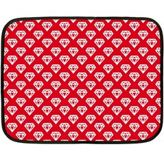 Diamond Pattern Double Sided Fleece Blanket (mini)  by Nexatart