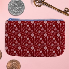 Merry Christmas Pattern Large Coin Purse by Nexatart