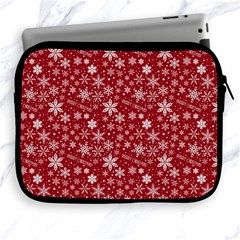 Merry Christmas Pattern Apple Ipad 2/3/4 Zipper Cases by Nexatart