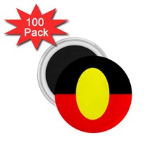 Flag Of Australian Aborigines 1 75  Magnets (100 Pack)  by Nexatart