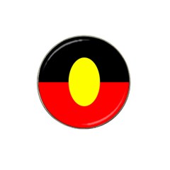 Flag Of Australian Aborigines Hat Clip Ball Marker