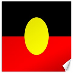 Flag Of Australian Aborigines Canvas 12  X 12   by Nexatart