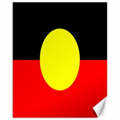 Flag Of Australian Aborigines Canvas 16  X 20   by Nexatart