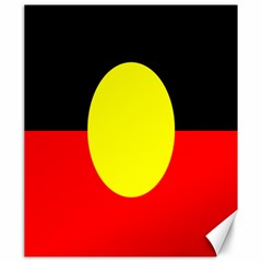 Flag Of Australian Aborigines Canvas 20  X 24   by Nexatart