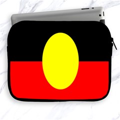 Flag Of Australian Aborigines Apple Ipad 2/3/4 Zipper Cases by Nexatart