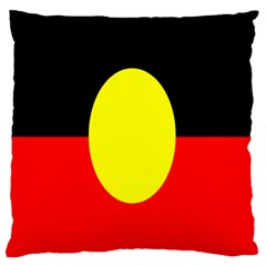 Flag Of Australian Aborigines Standard Flano Cushion Case (one Side) by Nexatart