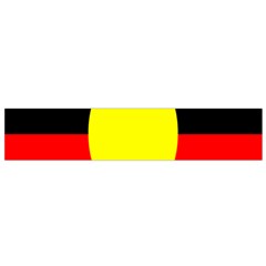 Flag Of Australian Aborigines Flano Scarf (small) by Nexatart