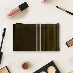 Lines Cosmetic Bag (small)  by ValentinaDesign