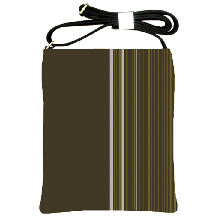 Lines Shoulder Sling Bags