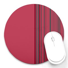 Lines Round Mousepads by ValentinaDesign