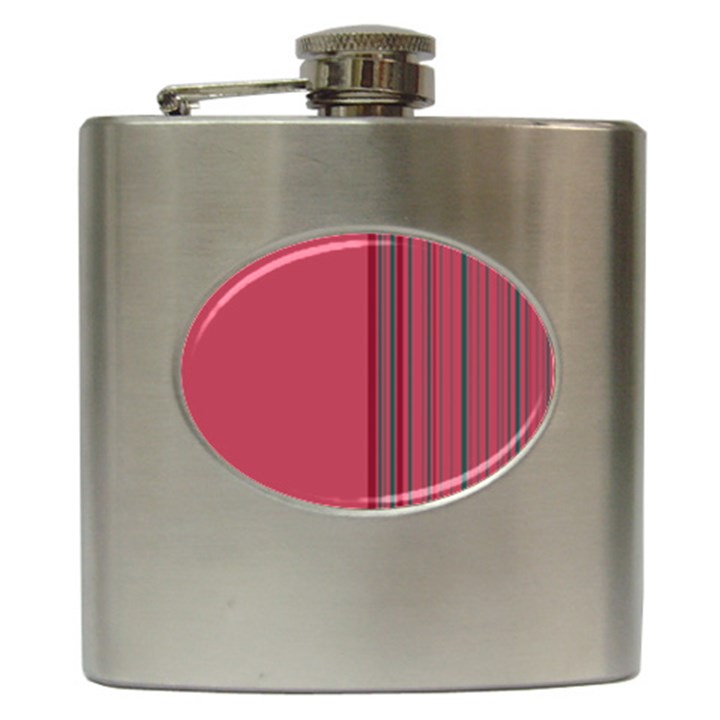 Lines Hip Flask (6 oz)