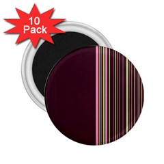 Lines 2 25  Magnets (10 Pack)  by ValentinaDesign