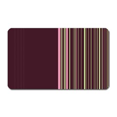 Lines Magnet (rectangular) by ValentinaDesign