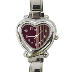 Lines Heart Italian Charm Watch by ValentinaDesign