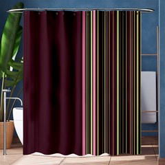 Lines Shower Curtain 60  X 72  (medium)  by ValentinaDesign